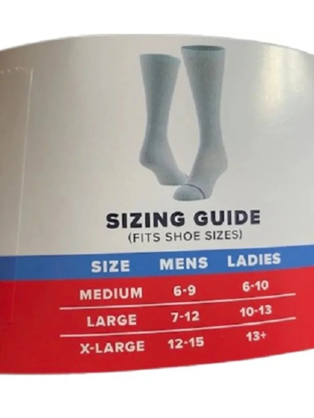 MediPeds 6 Pair Women's Cushioned Non-Binding Black Crew Socks, Shoe Size 10-13